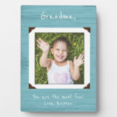 Plaque photo encadrée pour grand-mère / grand-père (Devant)