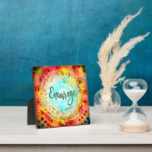 Plaque Photo Encourager Une Jolie Inspiribilité Whimsical Flora (Insitu)