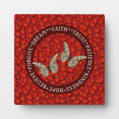 Plaque Photo encouraging Words Affaire Leaves (Devant)