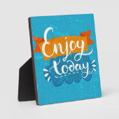 Plaque Photo Enjoy (Recto)