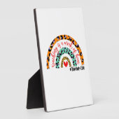 Plaque Photo Enseignant L'Art L'Enseignement Est Une Oeuvre De (Côté)