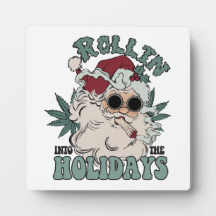 Plaque Photo Entrée dans la période des Fêtes