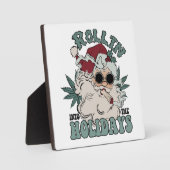 Plaque Photo Entrée dans la période des Fêtes (Recto)