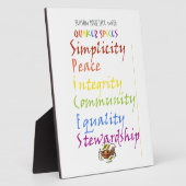 Plaque Photo Épices Quaker (Côté)