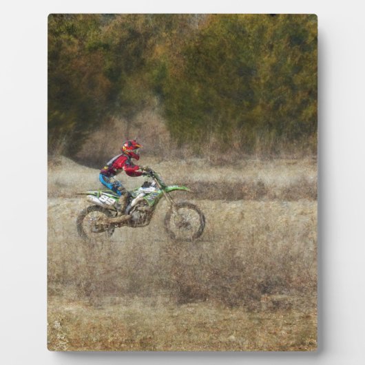 Plaque Photo Équitation Vélo De Chemin (Devant)