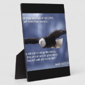 Plaque Photo Ésaïe 40:31 (Côté)