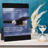 Plaque Photo Ésaïe 40:31 (Côté)