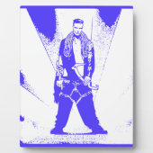 Plaque Photo Escalade de glace bébé (Devant)