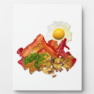 Plaque Photo Escouade de Ketchup humoristique pour Bacon