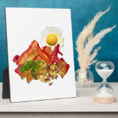 Plaque Photo Escouade de Ketchup humoristique pour Bacon (Côté)