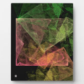 Plaque Photo Espace Cube Art Abstrait (Devant)