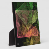 Plaque Photo Espace Cube Art Abstrait (Côté)