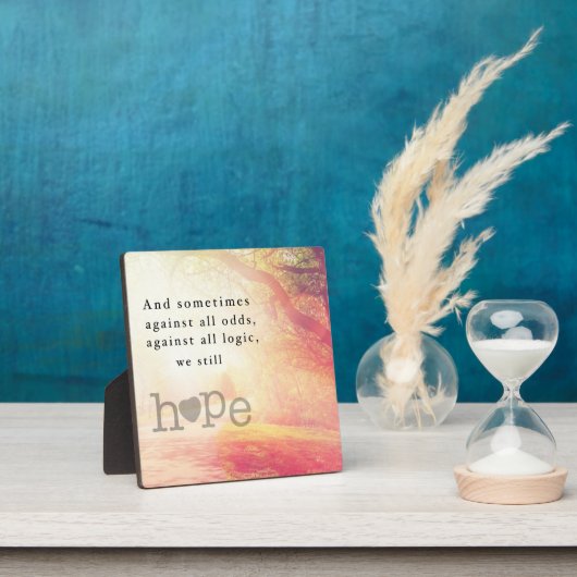 Plaque Photo Espoir (Insitu)