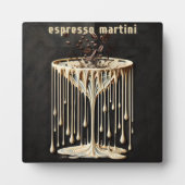 Plaque Photo Espresso Martini Cocktail Heure (Devant)
