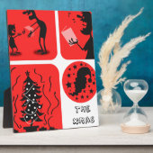 Plaque Photo esprit de noël (Côté)