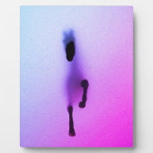 Plaque Photo Esprit du Cheval – Art Mural Abstrait (Devant)