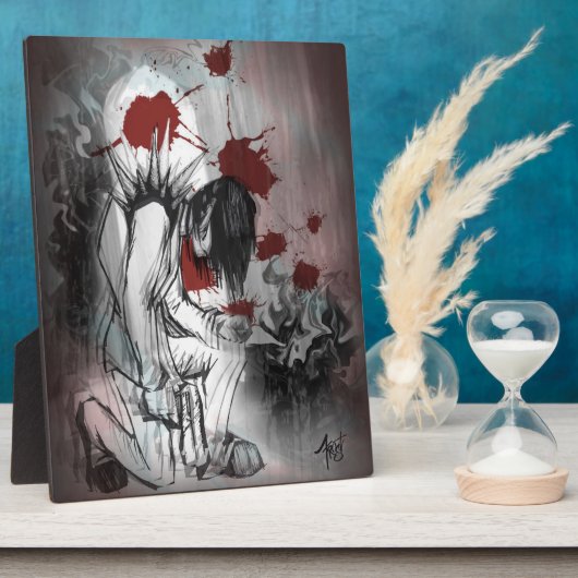 Plaque Photo Esquisse (Côté)