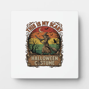 Plaque Photo Est Balai de Sorcière de Costume d'Halloween Effra
