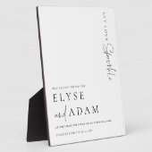 Plaque Photo Estelle Moderne Minimale Éperceuse Envoi Désactivé (Côté)