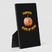 Plaque Photo État d'esprit citrouille - T-shirt classique d'Hal (Côté)