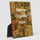 Plaque Photo États-Unis (Côté)