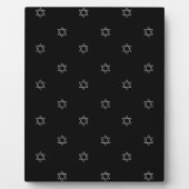 Plaque Photo Étoile d'argent 3D de David (Devant)