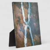 Plaque Photo Étoile d'argent infini (Côté)