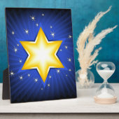 Plaque Photo Étoile de David (Côté)