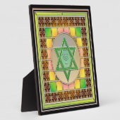 Plaque Photo Étoile de David (Côté)