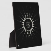 Plaque Photo Étoile dorée (Côté)