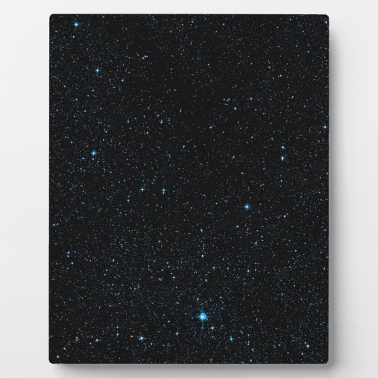 Plaque Photo Étoiles turquoises (Devant)