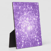 Plaque Photo Étoiles violettes de lavande (Côté)