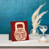 Plaque Photo Être fort (Insitu)