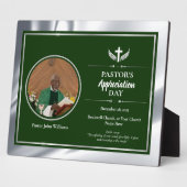 Plaque Photo Evénement de l'église d'Appréciation Pastor Vert A (Côté)