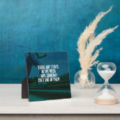 Plaque Photo Exécution de l'exercice Motivational Words (Insitu)