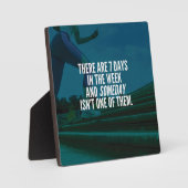 Plaque Photo Exécution de l'exercice Motivational Words (Recto)