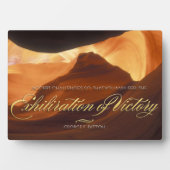 Plaque Photo Exhibernation De La Victoire (Devant)