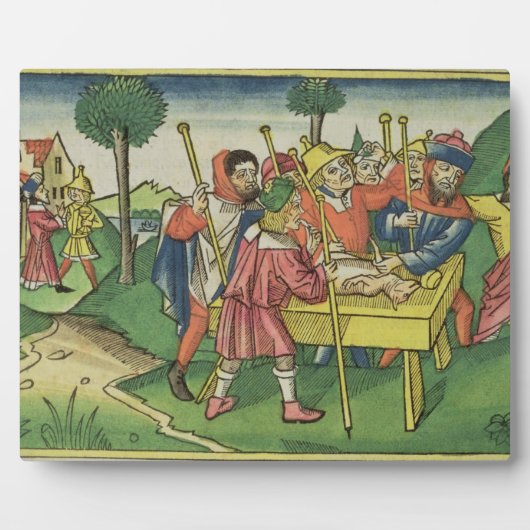 Plaque Photo Exode 12 La Première Pâque, de la 'Nuremberg (Devant)