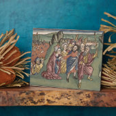 Plaque Photo Exode 14 Moïse et les Israélites traversant la Ré (Côté)