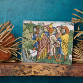 Plaque Photo Exodus 17 1-7 Moïse makes the water flow from the (Côté)