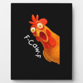 Plaque Photo F-Caw-F Chicken Essential Classic Retro (Devant)