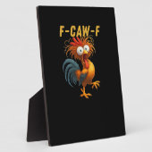 Plaque Photo F-Caw-F-Chicken Essential Retro Classic (Côté)