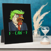 Plaque Photo F-Caw-F Chicken Essential Simple Clean (Côté)