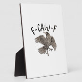 Plaque Photo F-Caw-F Classique Esthétique Décontracté (Côté)