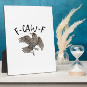 Plaque Photo F-Caw-F Classique Esthétique Décontracté (Côté)