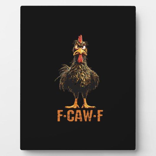 Plaque Photo F-Caw-F Créatif Décontracté (Devant)