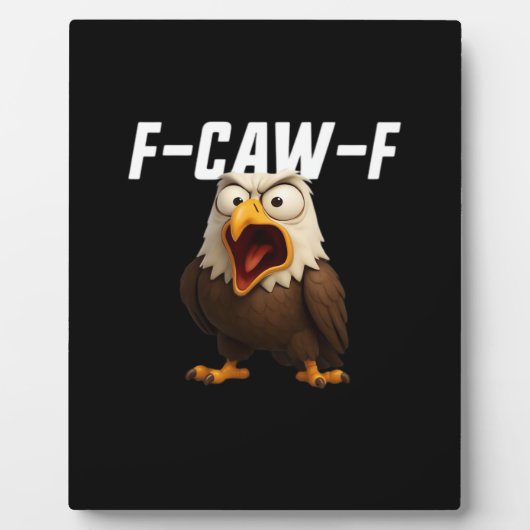 Plaque Photo F-Caw-F Funny F-Caw-F Gear Retro Classic (Devant)