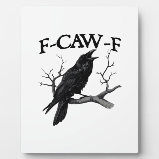 Plaque Photo F Caw F Graphique Vintage Classique (Devant)