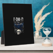 Plaque Photo F-Caw-F Graphisme de corbeau créatif décontracté (Côté)