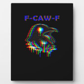 Plaque Photo F-Caw-F Halloween Music Party Essential (Devant)